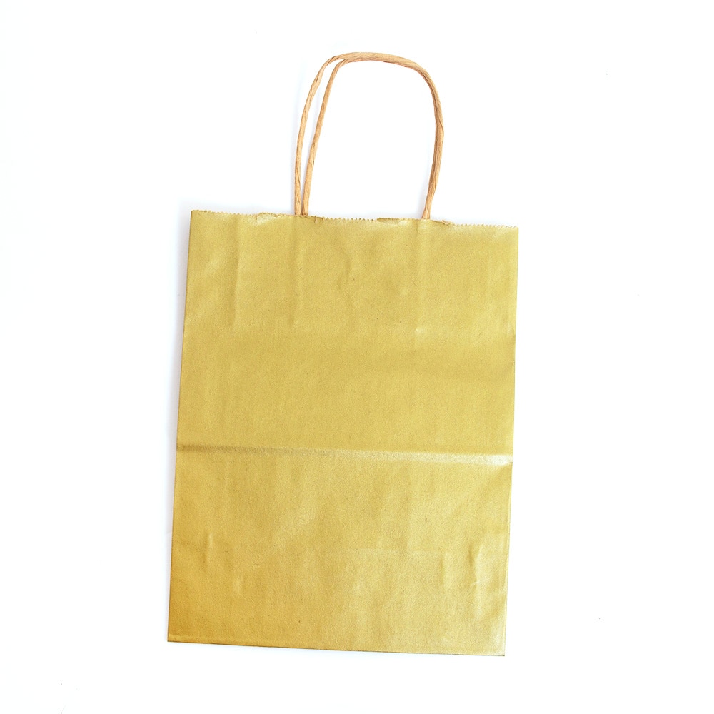 Jillson, Kraft, Tote, Gift Bag, Gold